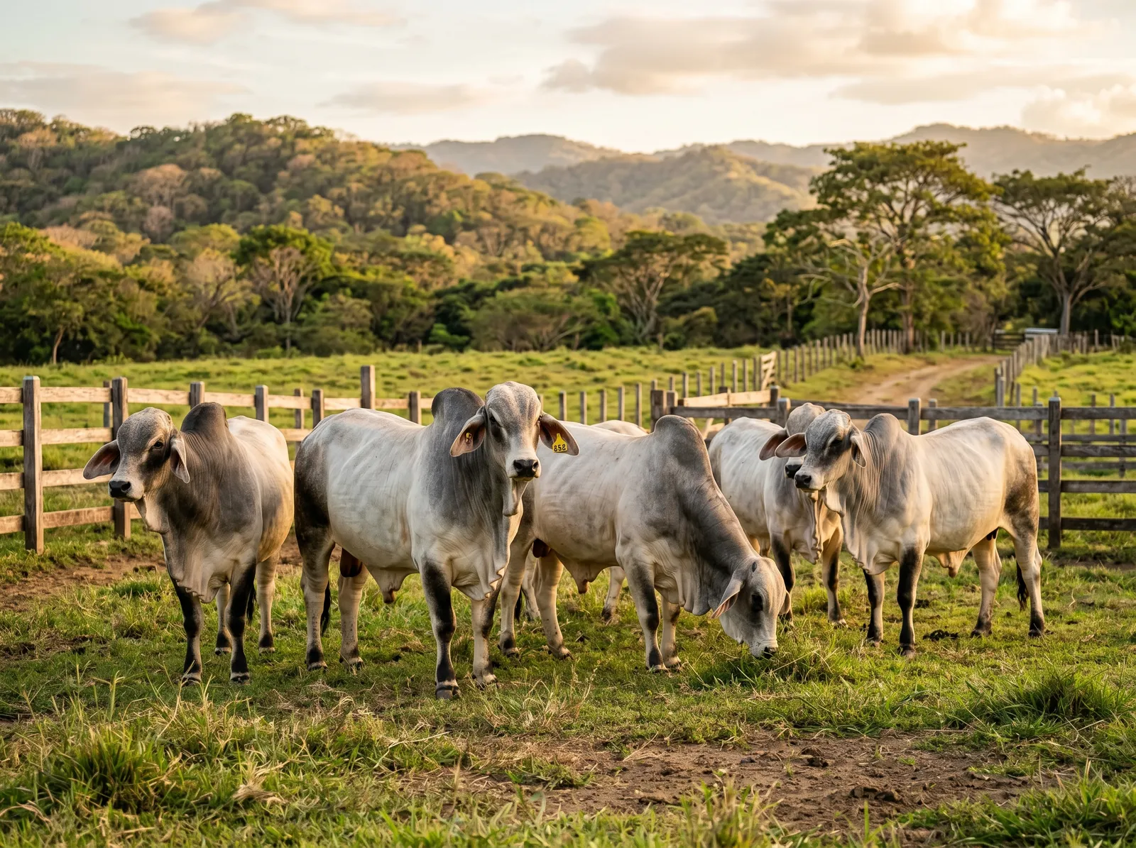Pie de cría y animales